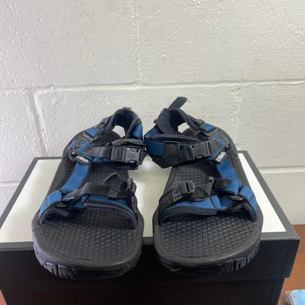 Teva Men's Blue Black‎ Sports Outdoor Hiking Sandals Strappy Size 11 M